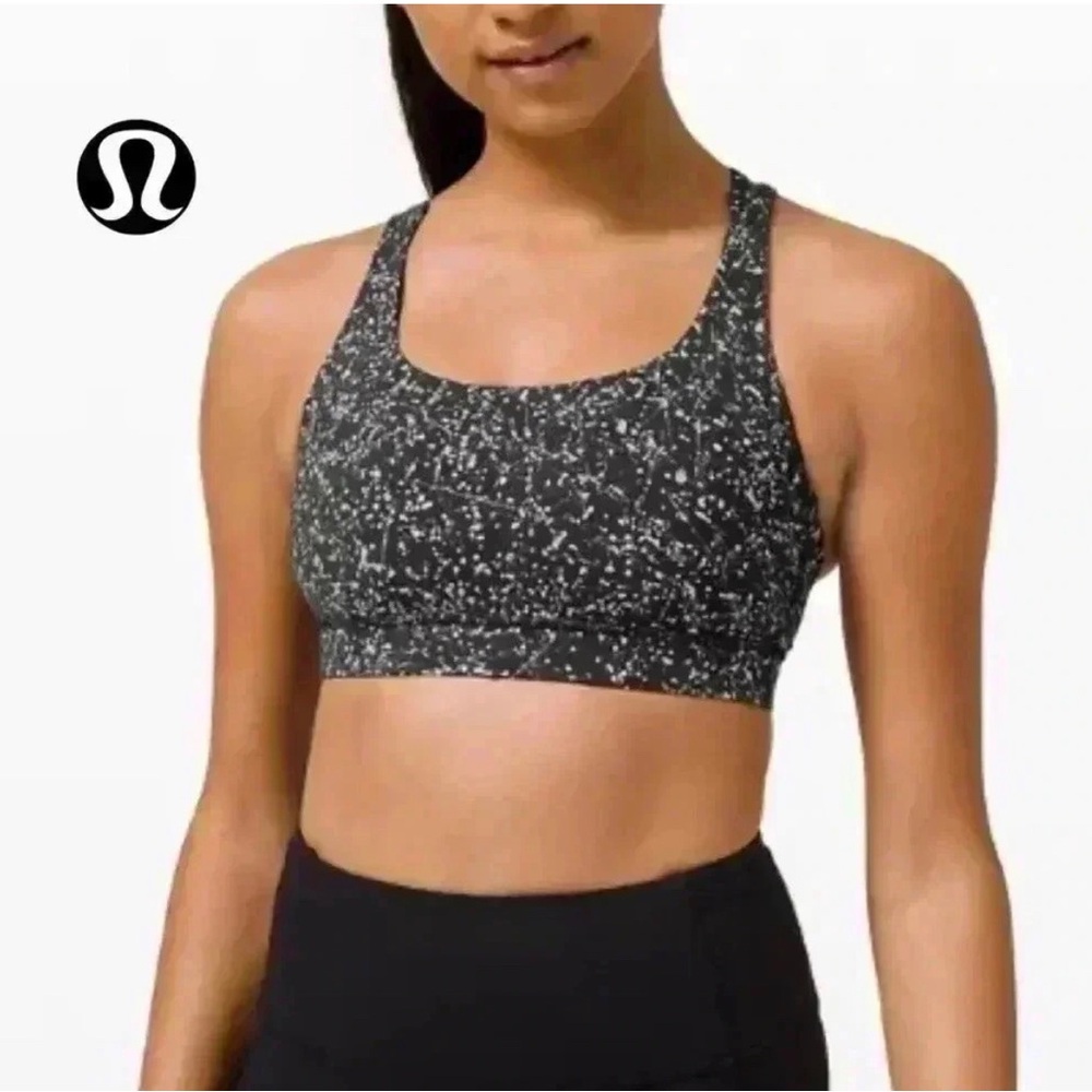 lululemon athletica Black and White energy bra